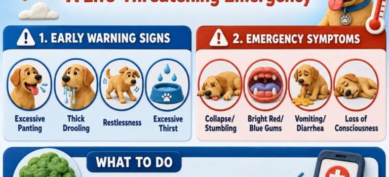 Doggie Faire Bnb heatstroke in dogs: Warning signs, emergency steps, and prevention guide.