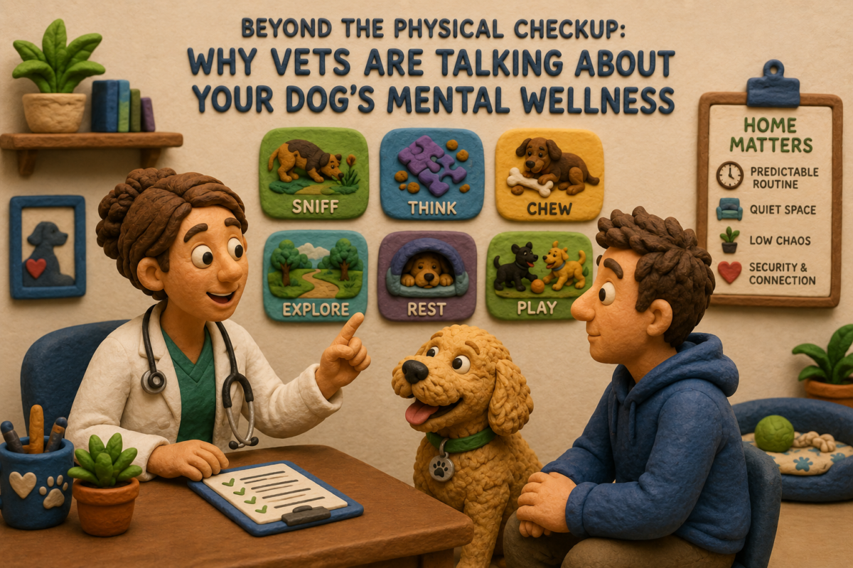Beyond the Physical Checkup: Why Vets Are Talking About Your Dog’s Mental Wellness